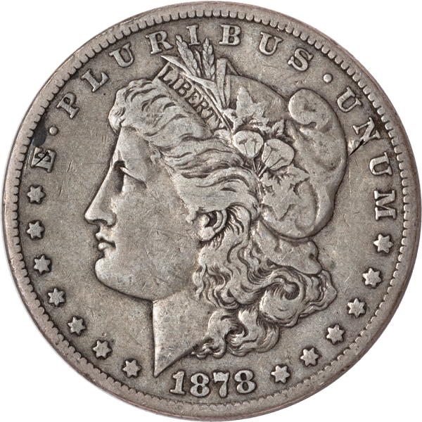 1878-CC Morgan Silver Doillar