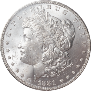 1881 Morgan Silver Dollar