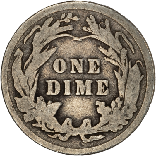 1906 Barber Silver Dime