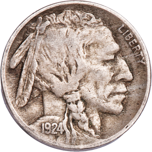 1924 Buffalo Nickel