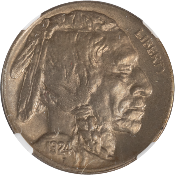 1924 D Buffalo Nickel "NGC 64"