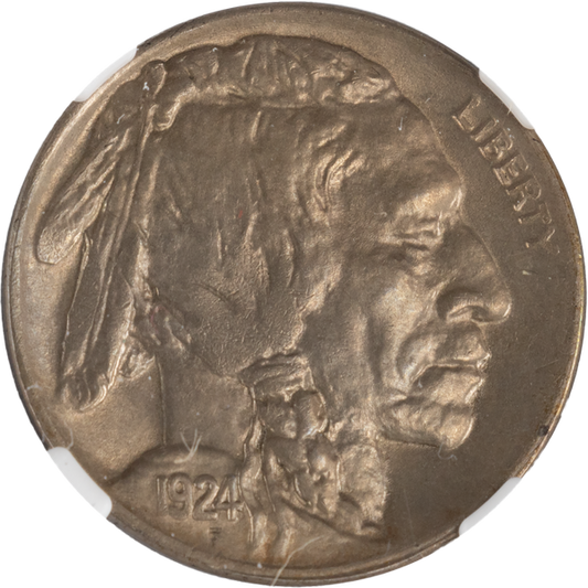 1924 D Buffalo Nickel "NGC 64"