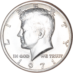 1971 Kennedy Half Dollar