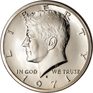 1971 Kennedy Half Dollar