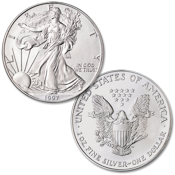 1997 $1 American Silver Eagle