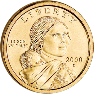 2000 Sacagawea Dollar Coin