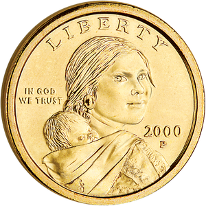 2000 Sacagawea Dollar Coin