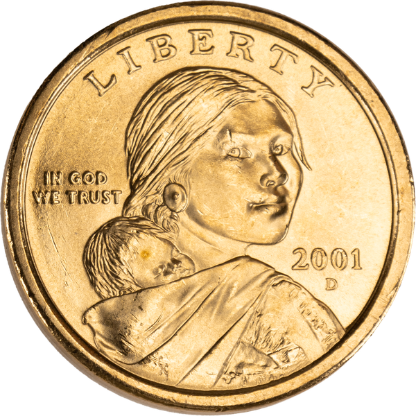 2001 Sacagawea Dollar Coin