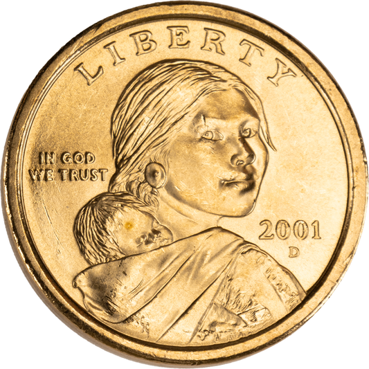 2001 Sacagawea Dollar Coin