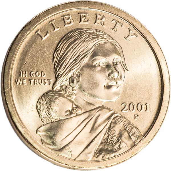 2001 Sacagawea Dollar Coin