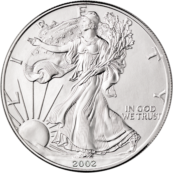 2002 $1 American Silver Eagle