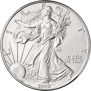 2002 $1 American Silver Eagle