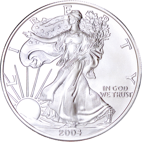 2004 $1 American Silver Eagle