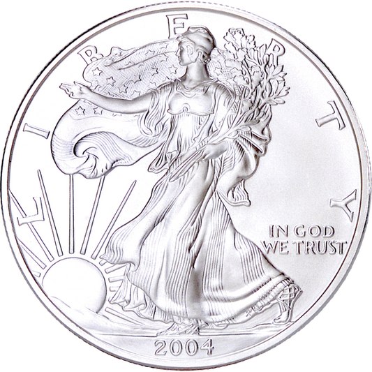 2004 $1 American Silver Eagle