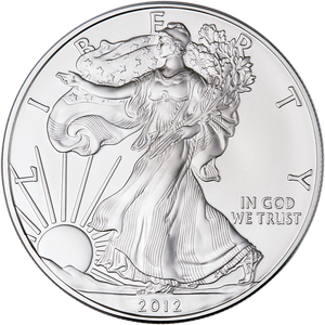 2012 $1 American Silver Eagle