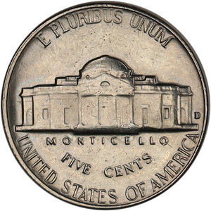 1964 Jefferson Nickel