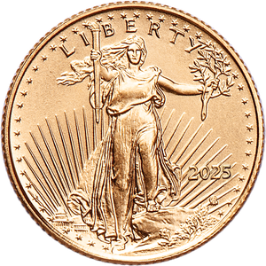 2025 $5 Gold American Eagle 1/10oz